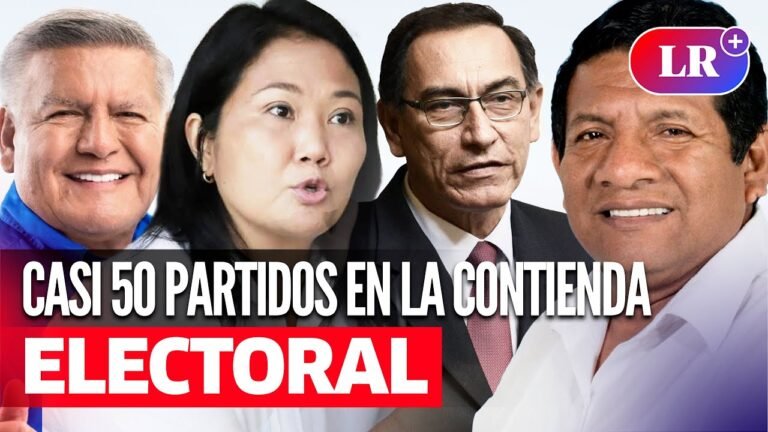 ELECCIONES 2026: Casi 50 partidos buscarían tomar la Presidencia del Perú