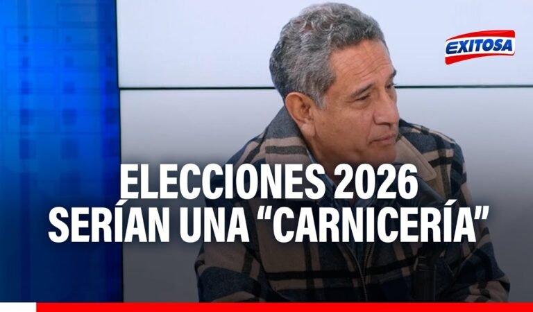 🔴🔵Elecciones 2026: Mesías Guevara asegura que los próximos comicios serían una «carnicería»