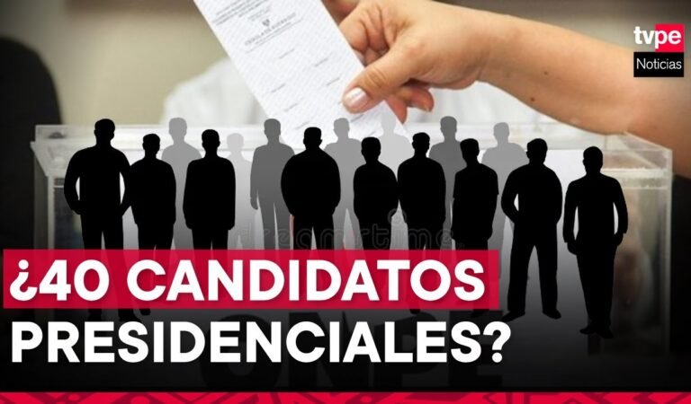 Elecciones Generales 2026 podrían tener más de 40 candidatos