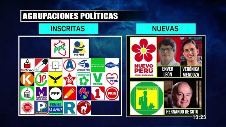 Elecciones generales 2026: Nuevos candidatos ingresan a la carrera presidencial