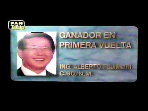 FLASH ELECTORAL 1995 - Perú ( Ganador Alberto Fujimori )