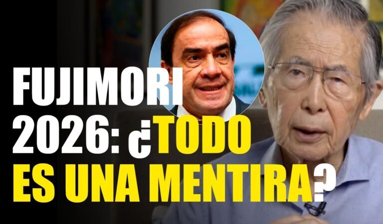 FUJIMORI 2026: ¿TODO ES UNA MENTIRA? (Entrevista a Yonhy Lescano)