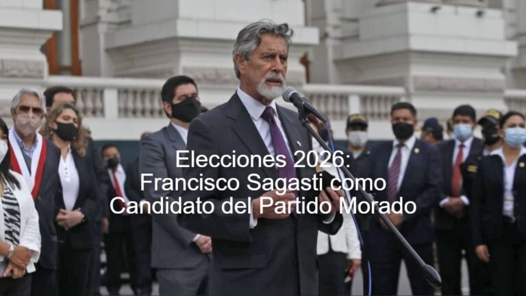 Francisco Sagasti Partido Morado