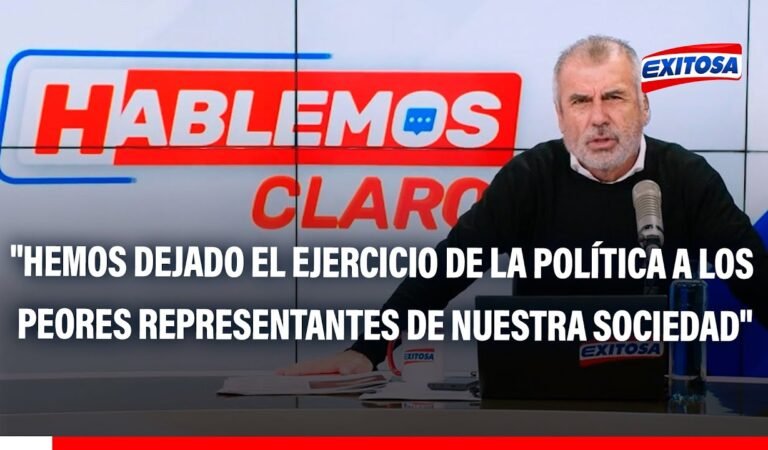 🔴🔵Lúcar sobre elecciones 2026: «En el Perú, la política se ha convertido en una actividad criminal»