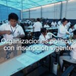 Partidos Políticos con Inscripción Vigente