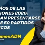 Podrían presentarse más de 50 partidos políticos en las elecciones generales 2026 | #RESUMENADN