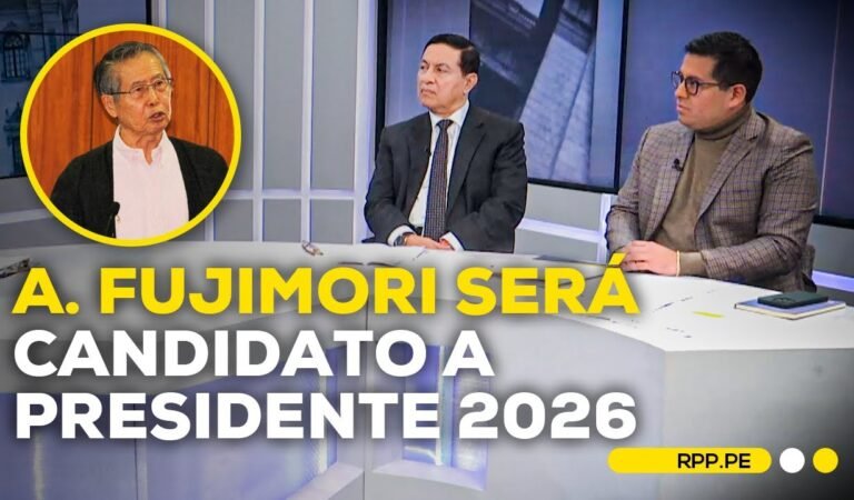 ¿Puede Alberto Fujimori postular a las elecciones generales del 2026? #LASCOSASRPP | ENTREVISTA