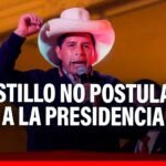 🔴🔵Pedro Castillo no postulará a la Presidencia en 2026, anuncia su abogado: "No hay reelección"