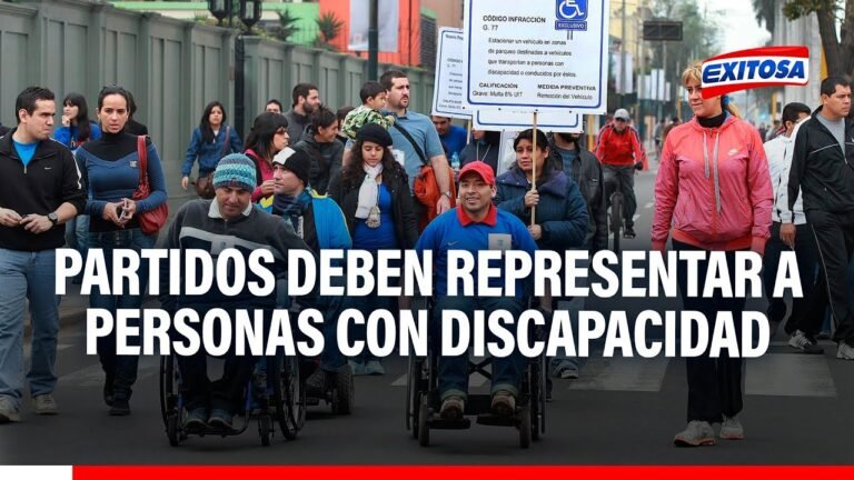 🔴🔵Elecciones 2026: "Personas con discapacidad también deben estar representadas", afirma experto