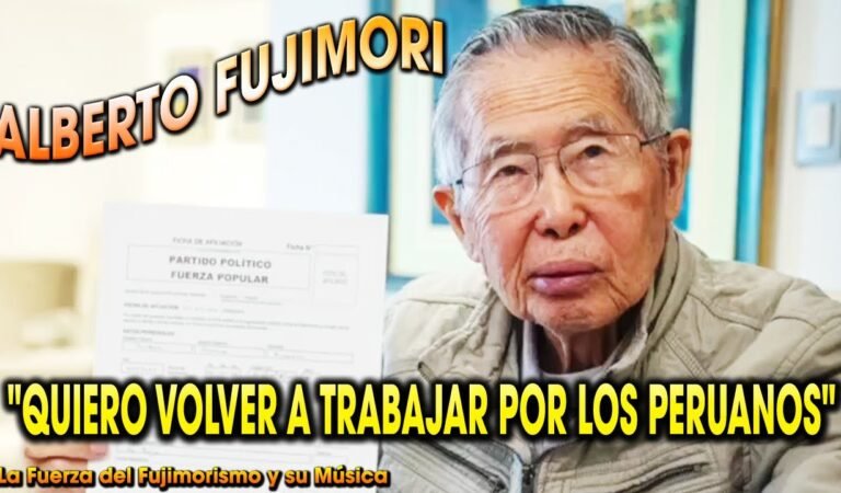 🟠 ALBERTO FUJIMORI – QUIERO VOLVER A TRABAJAR POR LOS PERUANOS (Elecciones 2026) 🟠