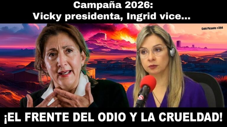 2026: Cabal, Gómez, Turbayito con Vicky presidente e Ingrid Vice. ¡EL FRENTE DEL ODIO Y LA CRUELDAD!