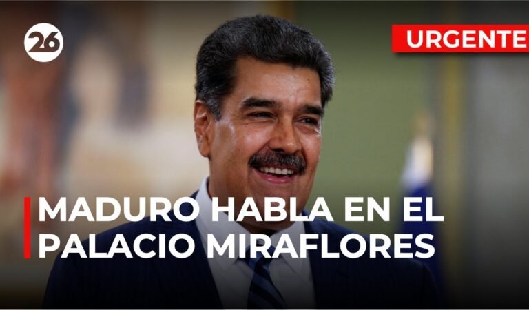 🚨 AHORA – VENEZUELA | NICOLAS MADURO encabeza una rueda de prensa en el PALACIO de MIRAFLORES