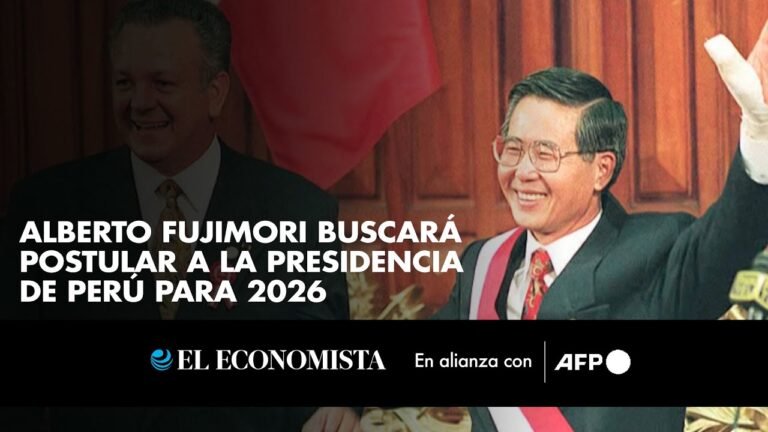 Alberto Fujimori buscará postular a la presidencia de Perú para 2026