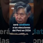 Alberto Fujimori, de 85 años y con un cáncer de pulmón, quiere ser preidente de Perú