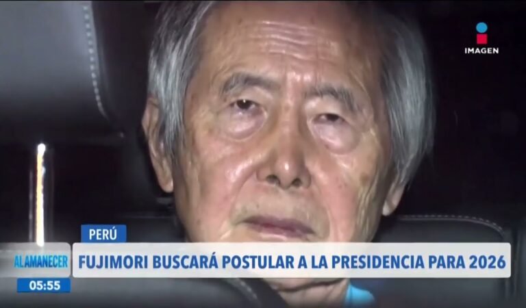 Alberto Fujimori quiere postularse para la presidencia de 2026 | Noticias con Francisco Zea