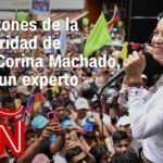 Análisis | Cómo María Corina Machado se convirtió en "la candidata sentimental" de la oposición