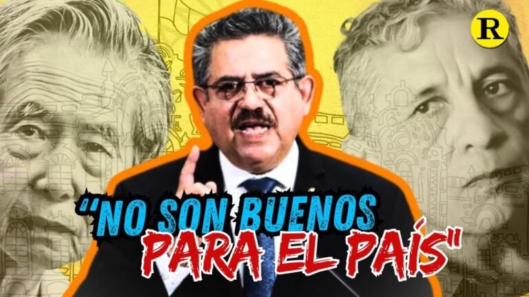 "Antauro y Fujimori son malos para el país" - Entrevista Manuel Merino