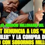 BELMONT DENUNCIA A LOS "VIENTRES DE ALQUILER" Y LA COMPRA DE PODER POLÍTICO CON SOBORNOS MILLONARIOS