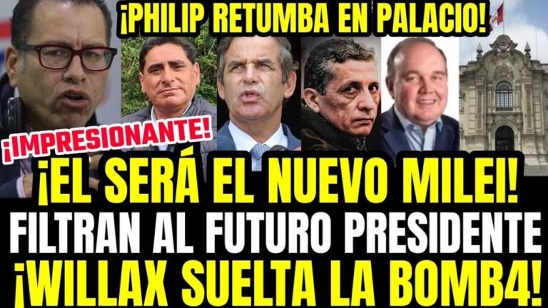 BOMB4ZA! FUTURO PRESIDENTE SERÁ NUEVO EL MILEI /VIDENTE VE A PHILIP BUTTERS EN PALACIO