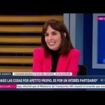 CARLA GARCÍA EN CANAL N CON MARIO GHIBELINI