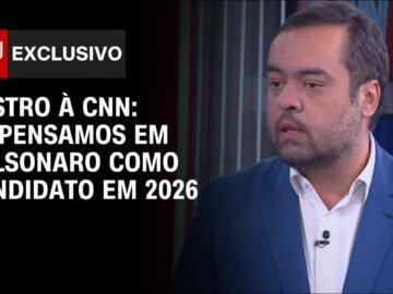 Castro à CNN: Só pensamos em Bolsonaro como candidato em 2026 | CNN 360º