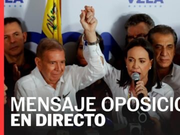 DIRECTO| María Corina Machado da mensaje tras los resultados de las elecciones en Venezuela