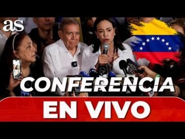 ELECCIONES VENEZUELA CONFERENCIA PRENSA EDMUNDO GONZALEZ Y MARIA CORINA ÚLTIMA HORA