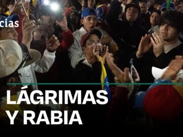 ELECCIONES VENEZUELA: DESESPERACIÓN frente a las EMBAJADAS VENEZOLANAS tras la VICTORIA de MADURO |