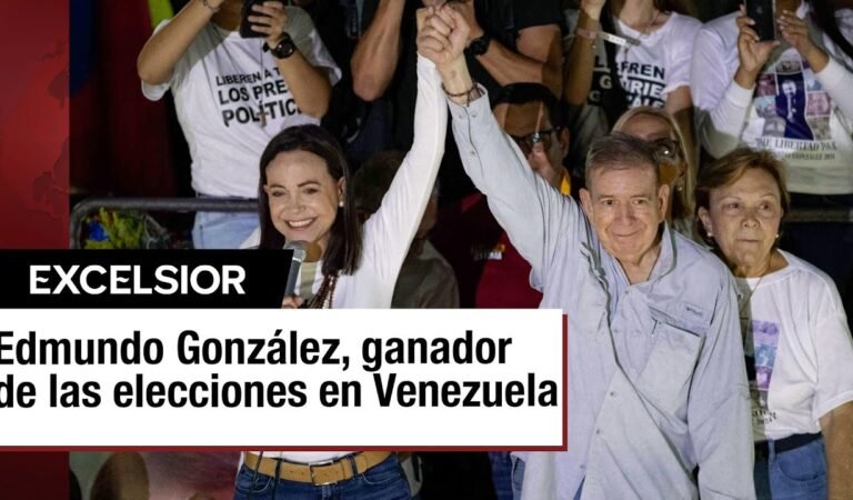 EU reconoce a Edmundo González como ganador de elecciones de Venezuela