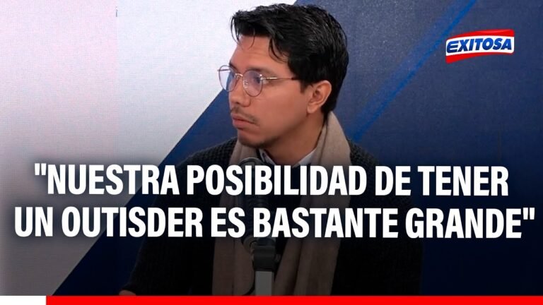 🔴🔵Elecciones 2026: Existe una gran posibilidad de tener un outsider, asegura politólogo