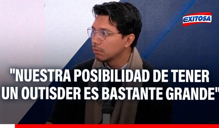 🔴🔵Elecciones 2026: Existe una gran posibilidad de tener un outsider, asegura politólogo