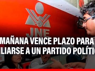 🔴🔵Elecciones 2026: ¡Atención! Mañana vence plazo para afiliarse a un partido políticos