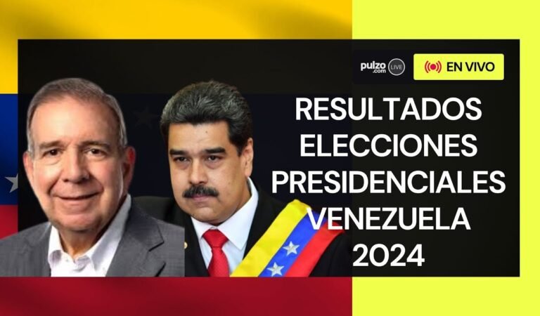 Elecciones Venezuela 2024: Última hora resultados Nicolas Maduro o Edmundo González | Pulzo