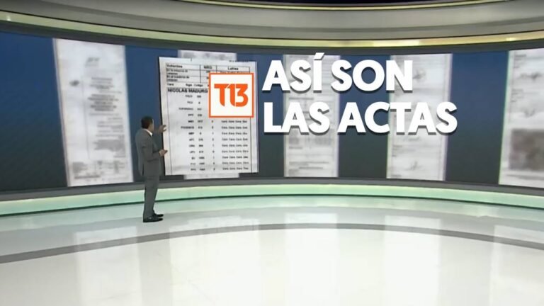 Elecciones en Venezuela: Así son las actas que público la oposición