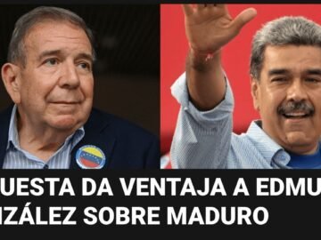 Elecciones en Venezuela: Encuesta da ventaja a Edmundo González sobre Nicolás Maduro