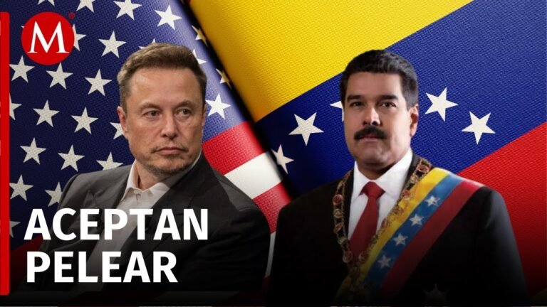 Elon Musk acepta pelea con Nicolás Maduro