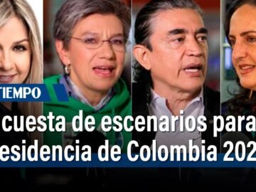 Encuesta de escenarios para la Presidencia: puntean Vicky Dávila, Sergio Fajardo y Claudia López