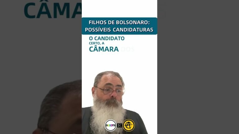 FILHOS de BOLSONARO serão CANDIDATOS ao SENADO em 2026?