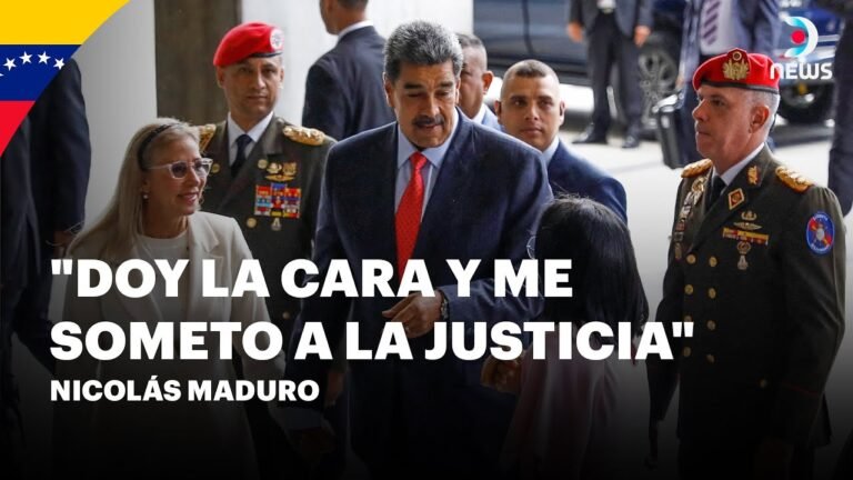 Habla Nicolás Maduro después de estar frente al Tribunal Supremo Electoral - DNews