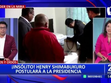 Henry Shimabukuro postulará a la Presidencia de la República