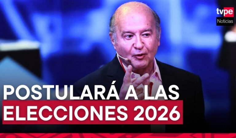 Hernando de Soto fue presentado como candidato presidencial por el partido Progresemos