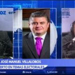 José Manuel Villalobos: Tendremos 58 partidos en las elecciones del 2026 por el Gobierno de Vizcarra