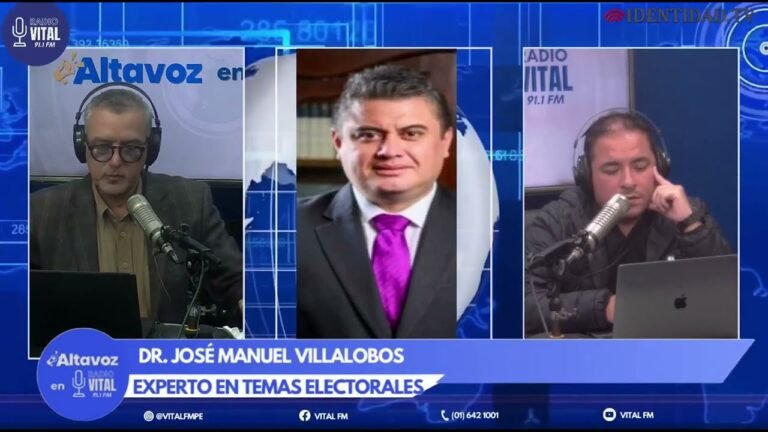 José Manuel Villalobos: Tendremos 58 partidos en las elecciones del 2026 por el Gobierno de Vizcarra