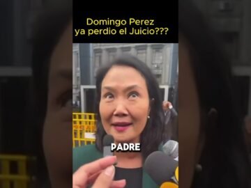 Keiko fujimori Vs Domingo Pérez #ultimahora