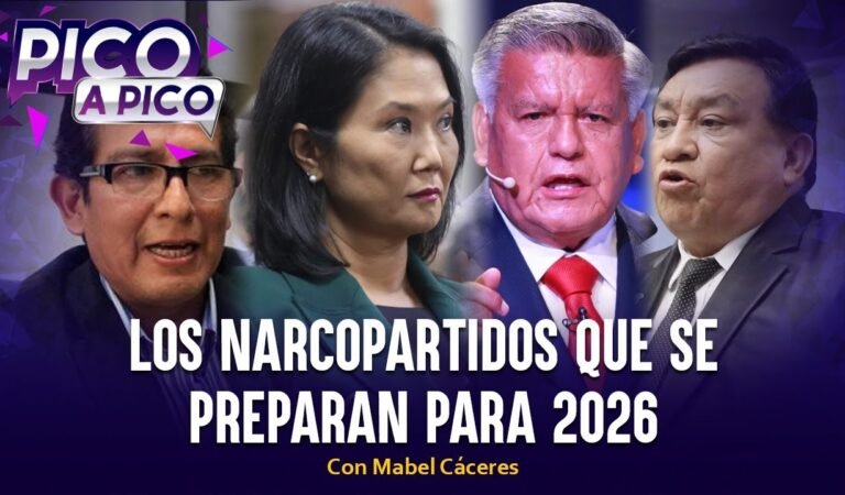 Los narcopartidos que se preparan para 2026 | Pico a Pico con Mabel Cáceres