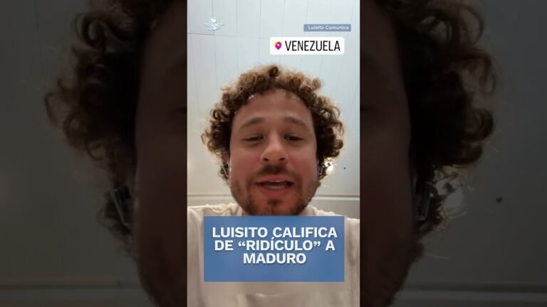 Luisito Comunica arremete contra Nicolás Maduro en redes #Shorts