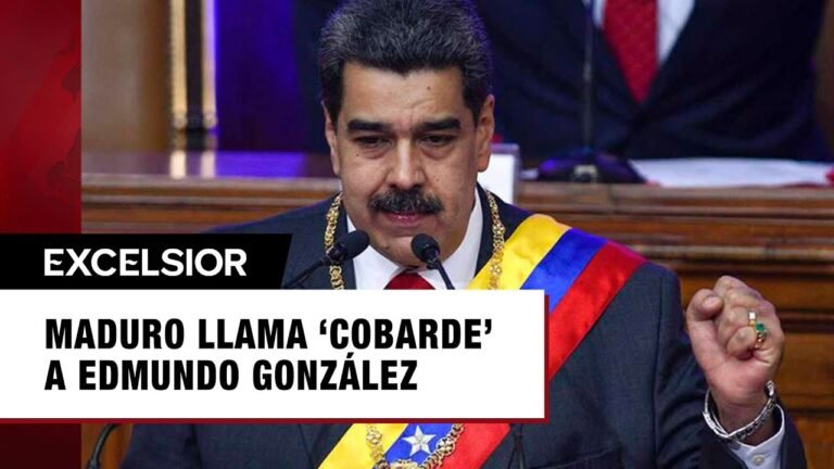 Maduro reta a Edmundo González a un "cara a cara"