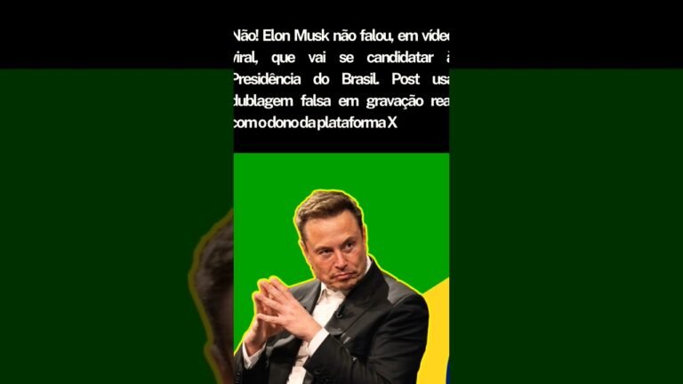 Musk candidato a Presidente do Brasil em 2026 ?