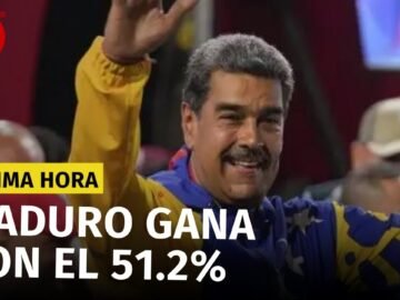 Nicolás Maduro encabeza los resultados de las elecciones presidenciales en Venezuela