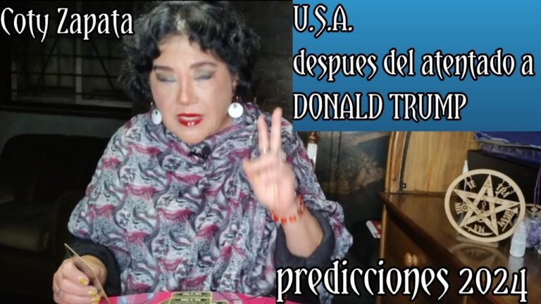 PREDICCIONES 2024. ESTADOS UNIDOS. Elecciones presidenciales. Amenazas y atentados. Guerra Civil.